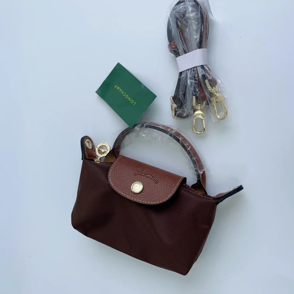 LONGCHAMP Amazone Canvas & Leather Tote